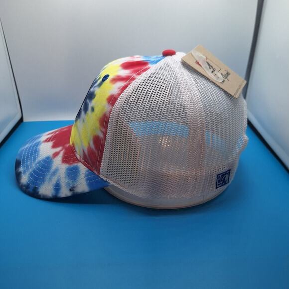 Grateful Dead Bears Round Leather Patch Trucker Snapback Hat Cap Cotton - Picture 3 of 7